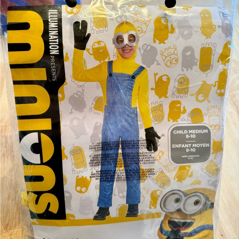 Minions Child’s Costume size 8
